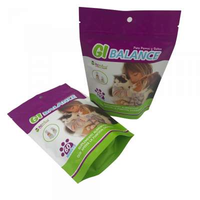 Dog food packaging bag pet food packaging plastic packaging stand up bag with zipper